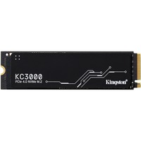 Kingston KC3000 M.2 2048 GB PCI Express 4.0 3D TLC NVMe, Unidad de estado sólido negro, 2048 GB, M.2, 7000 MB/s