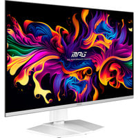 MSI MPG 321URXW QD-OLED pantalla para PC 80 cm (31.5") 3840 x 2160 Pixeles 4K Ultra HD Blanco, Monitor de gaming blanco, 80 cm (31.5"), 3840 x 2160 Pixeles, 4K Ultra HD, QD-OLED, 0,03 ms, Blanco