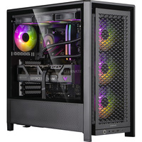 ALTERNATE ALT-SHLO-AMD-001, Gaming-PC negro/Transparente