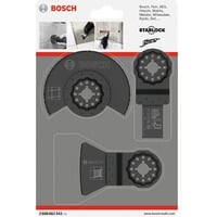 Bosch 2 608 662 342 disco de afilar Cerámico, Concreto Juego de accesorios, Juego de hojas de sierra  Juego de accesorios, Cerámico, Concreto, Bosch, Negro, 3 pieza(s)