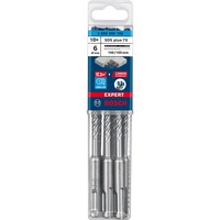 Bosch Expert Broca para martillo SDS plus-7X, Taladro Martillo perforador, Hammer drill bit, 6 mm, 165 mm, Concreto, Piedra, 10 cm