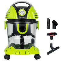 Cecotec Conga Wet&Dry T, Aspiradora en húmedo y en seco negro/Amarillo