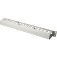 Digitus Panel para cableado con aberturas extraíbles para armario de 483 mm (19"), 1U, Guía para cable gris, 1U, Gris, China, 490 mm, 80 mm, 1960 cm³, 753,125 g