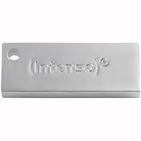 Intenso Premium Line unidad flash USB 32 GB USB tipo A 3.2 Gen 1 (3.1 Gen 1) Plata, Lápiz USB plateado, 32 GB, USB tipo A, 3.2 Gen 1 (3.1 Gen 1), 100 MB/s, Sin tapa, Plata