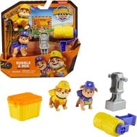 Spin Master Rubble & Crea - Pack Figuras Rubble y Mix + Arena Mágica Kinetic Sand + Accesorios de Construcción - Patrulla Canina Juguetes - Juguetes Niños 3 años +, Muñecos Rubble & Crew Rubble & Crea - Pack Figuras Rubble y Mix + Arena Mágica Kinetic Sand + Accesorios de Construcción - Patrulla Canina Juguetes - Juguetes Niños 3 años +, 3 año(s), Multicolor
