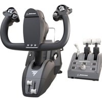 Thrustmaster TCA Yoke Pack Boeing Edition Negro, Gris USB Panel de mandos tipo máquina recreativa PC, Xbox, Xbox One, Xbox One S, Xbox One X, Xbox Series S, Xbox Series X, Conjunto negro/Gris, Panel de mandos tipo máquina recreativa, PC, Xbox, Xbox One, Xbox One S, Xbox One X, Xbox Series S, Xbox Series X, Alámbrico, USB, Negro, Gris, Cable