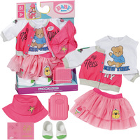ZAPF Creation BABY born® Conjunto Deluxe de Viaje 43 cm, Accesorios para muñecas 