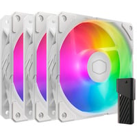 Cooler Master SickleFlow Edge 120 ARGB White Edition Kit de Ventiladores blanco