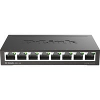 D-Link DGS-108 Negro, Interruptor/Conmutador negro, Bidireccional completo (Full duplex)