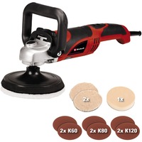 EINHELL Pulidora y lijadora CC-PO 1100/150 E rojo/Negro