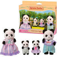 EPOCH Sylvanian Families - Familia Panda, Juegos de construcción 