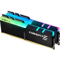 G.Skill Trident Z RGB F4-4000C16D-32GTZRA módulo de memoria 32 GB 2 x 16 GB DDR4 4000 MHz, Memoria RAM negro, 32 GB, 2 x 16 GB, DDR4, 4000 MHz, 288-pin DIMM