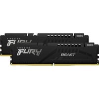 Kingston FURY DIMM 32 GB DDR5-6000 (2x 16 GB) Dual-Kit, Memoria RAM negro