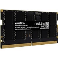 Mushkin SO-DIMM 16 GB DDR5-5600, Memoria RAM negro