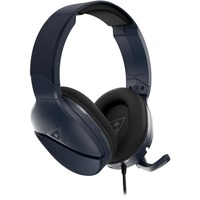 Turtle Beach Recon 200 Gen 2 Auriculares Alámbrico Diadema Juego Negro, Marina, Auriculares para gaming azul oscuro, Alámbrico, Juego, 20 - 20000 Hz, 512,6 g, Auriculares, Negro, Marina