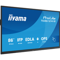 iiyama TE8612MIS-B4AG, Pantalla de gran formato negro (mate)