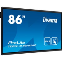 iiyama TE8614MIS-B2AG, Pantalla de gran formato negro (mate)