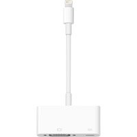 Apple MD825ZM/A adaptador de cable de vídeo VGA (D-Sub) Blanco blanco, VGA (D-Sub), Oro, Blanco, Macho/Hembra, 1 pieza(s), Lightning