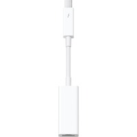 Apple Thunderbolt / Gigabit Ethernet tarjeta y adaptador de interfaz blanco, Blanco, OS X v10.7.4 +, IEEE 802.3, IEEE 802.3ab, IEEE 802.3u, Minorista