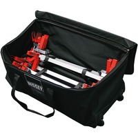 BESSEY Juego de barras para marco de puerta TU-TRAGE, Accesorio plateado/Rojo