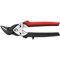 BESSEY Tijeras ideales, pequeñas y ágiles D15AL, Tijeras de chapa negro/Rojo