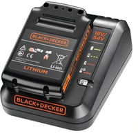 BLACK+DECKER BDC2A20 Juego de cargador y baterías Juego de cargador y baterías, Ión de litio, 1,5 Ah, 18 V, Black & Decker, Negro