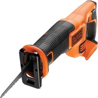 BLACK+DECKER BDCR18 Negro, Naranja, Sierra de sable naranja/Negro, Negro, Naranja, 2,2 cm, 79,5 dB, 90,5 dB, Batería, Ión de litio