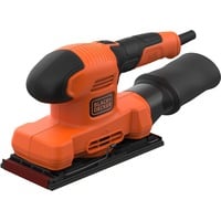 BLACK+DECKER BEW220 Lijadora orbital 14000 RPM Negro, Naranja naranja/Negro, Lijadora orbital, Abrazadera, Negro, Naranja, 14000 RPM, 1 mm, 85 dB