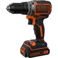 BLACK+DECKER BL186K, Taladro/destornillador negro/Naranja