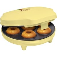 Bestron ADM218SD máquina para madalenas y donuts Donut maker 7 donuts 700 W Amarillo, Donutera amarillo, Donut maker, 7 donuts, Amarillo, 700 W, 220-240 V, 50 - 60 Hz