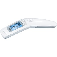 Beurer Termómetro de fiebre infrarrojo FT 90, Termómetro para la fiebre blanco