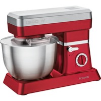 Bomann 603986, Robot de cocina rojo/Plateado