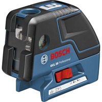 Bosch 0 601 066 B00 nivelador láser y alineador Nivel de punto 635 nm (< 1 mW), Láser de líneas cruzadas azul/Negro, 4°, 635 nm (< 1 mW), Nivel de punto, Negro, Azul, 1/4,5/8", 1,5 V