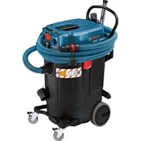 Bosch 0 601 9C3 300 aspiradora 55 L Aspiradora de tambor Seca y húmeda 1380 W Sin bolsa, Aspiradora en húmedo y en seco azul, 1380 W, Aspiradora de tambor, Seca y húmeda, Sin bolsa, 55 L, Negro, Azul