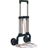 Bosch Aluminium Caddy Professional ABS sintéticos, Aluminio, Carretilla plateado/Negro, ABS sintéticos, Aluminio, 125 kg, 490 mm, 174 mm, 640 mm, 3,7 kg
