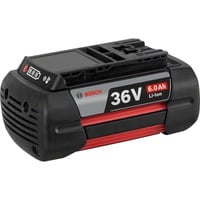 Bosch GBA 36V 6.0 Ah Professional, Batería negro, 6000 mAh, Ión de litio, 36 V, Negro, 1 pieza(s)