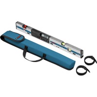 Bosch GIM 60 L Professional medidor de ángulos digital 0 - 360°, Clinómetro plateado/Azul, 0,6 m, 910 g