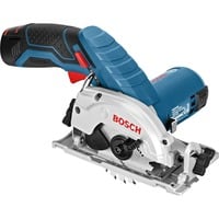 Bosch GKS 12V-Li , Sierra circular azul/Negro, Sierra circular 10,8 V, 1,4 kg Sin cargador ni batería