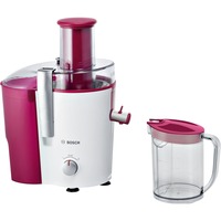 Bosch MES25C0 exprimidor Licuadora centrífuga 700 W Cereza (fruta), Transparente, Blanco Berry/blanco, Licuadora centrífuga, Cereza (fruta), Transparente, Blanco, Paso, 2 L, 1,25 L, 1,25 L