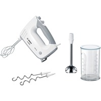 Bosch MFQ36470 batidora Batidora de mano 450 W Blanco blanco/Gris, Batidora de mano, Blanco, 1,3 m, CE, VDE, Plástico, 450 W