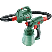 Bosch PFS 1000 0,8 L, Arma de aerosol verde/Negro, Aceite, Pintura, 0,8 L, 0,1 l/min, Verde, 2 kg, Aire comprimido