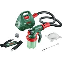 Bosch PFS 3000-2 1 L, Arma de aerosol verde/Negro, Pintura, 1 L, 0,3 l/min, 2,5 m/s², 1,5 m/s², 2 m