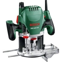 Bosch POF 1400 ACE Aluminio, Negro, Verde, Rojo, Blanco 28000 RPM 1450 W, Fresadora verde/Negro, Base de superficie, Aluminio, Negro, Verde, Rojo, Blanco, 28000 RPM, 6, 6.35 (1/4"), 8 (5/16"), 11000 RPM, 5,5 cm