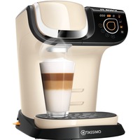 Bosch TAS6507 cafetera eléctrica Totalmente automática Macchina per caffè a capsule 1,3 L, Cafetera de cápsulas crema/Negro, Macchina per caffè a capsule, 1,3 L, Cápsula de café, 1500 W, Beige, Negro