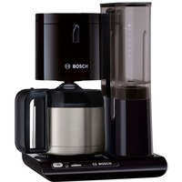 Bosch TKA8A053 cafetera eléctrica Semi-automática Cafetera de filtro 1,1 L negro brillante, Cafetera de filtro, 1,1 L, De café molido, 1100 W, Negro