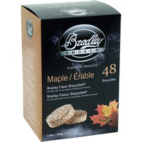 Bradley Bizcochos de arce, 48 piezas, Madera ahumada 