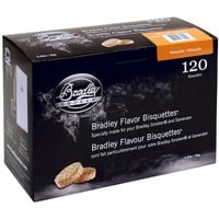 Bradley Bizcochos de mezquite, 120 piezas, Madera ahumada 