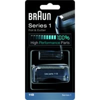 Braun Series 1 11B, Cabezal de afeitado negro, Series 1 130s-1, 140, 150, 150s-1, 835, 10 g, 23 mm, 80 mm, 160 mm, 20 g