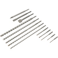 DEWALT Juego de brocas y cinceles SDS-plus, 13 piezas, Juego de taladro y cincel 