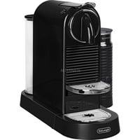 DeLonghi Citiz Semi-automática Cafetera de filtro 1 L, Cafetera de cápsulas negro/Plateado, Cafetera de filtro, 1 L, Cápsula de café, 1710 W, Negro